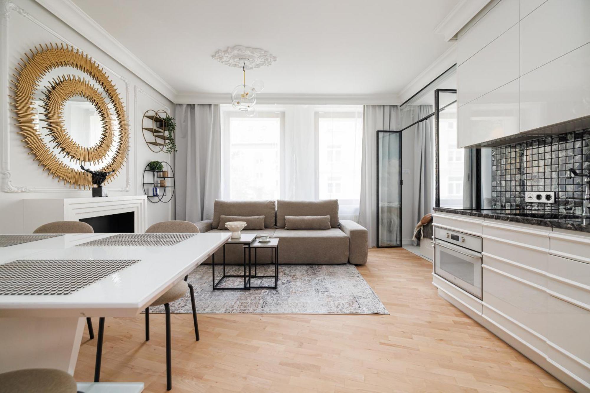 Gold By Praia Apartments - 600 M Do Plazy - Parking Sopot Ngoại thất bức ảnh